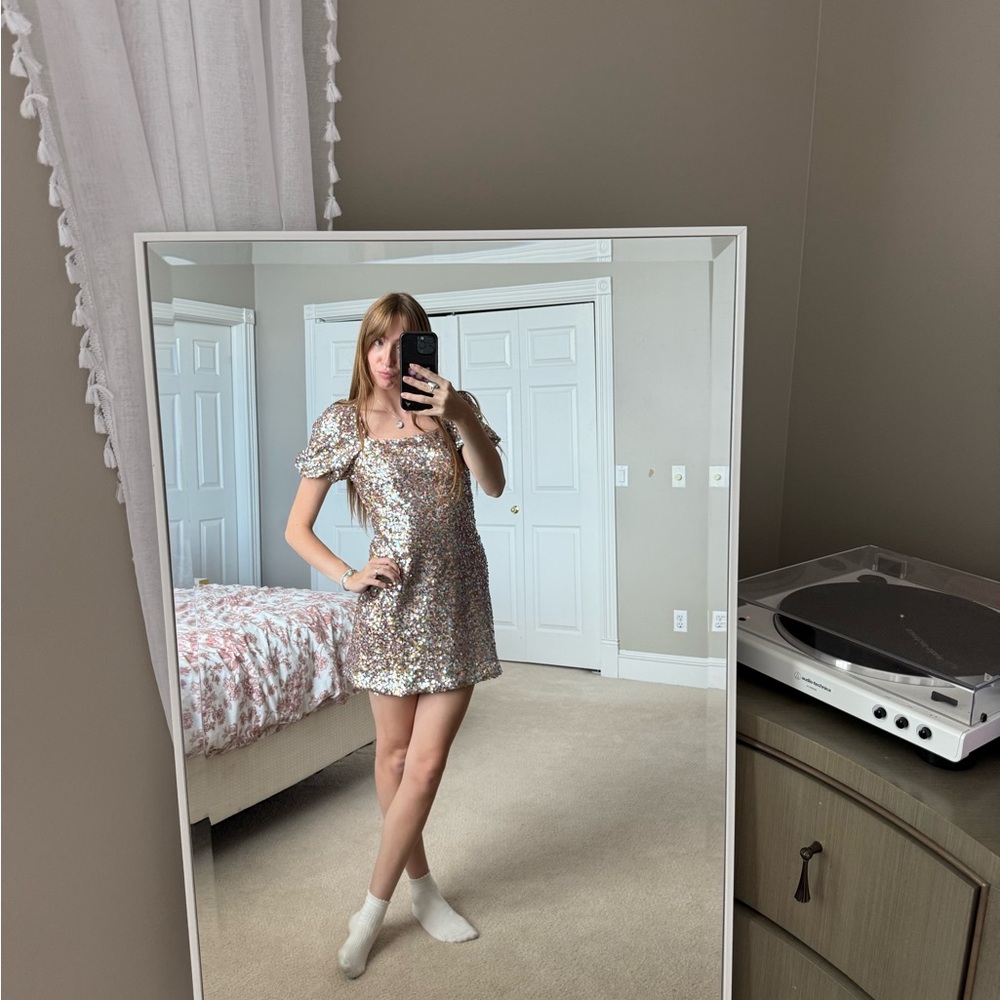 Lulus sequined dress